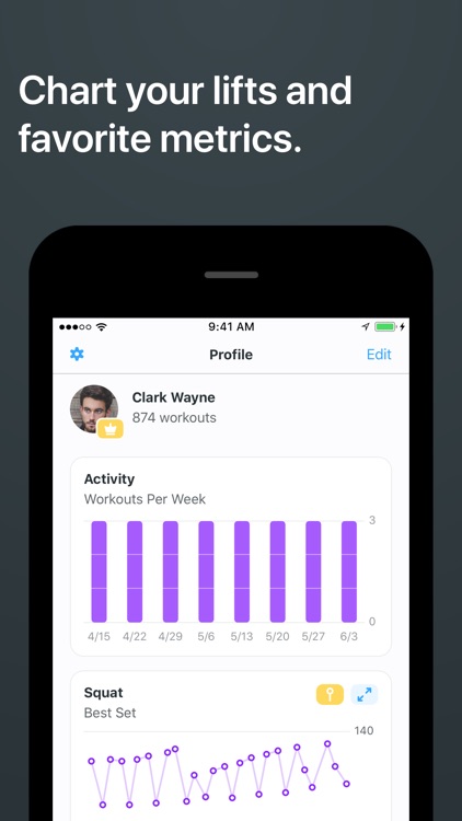 Strong Workout Tracker Gym Log screenshot-4