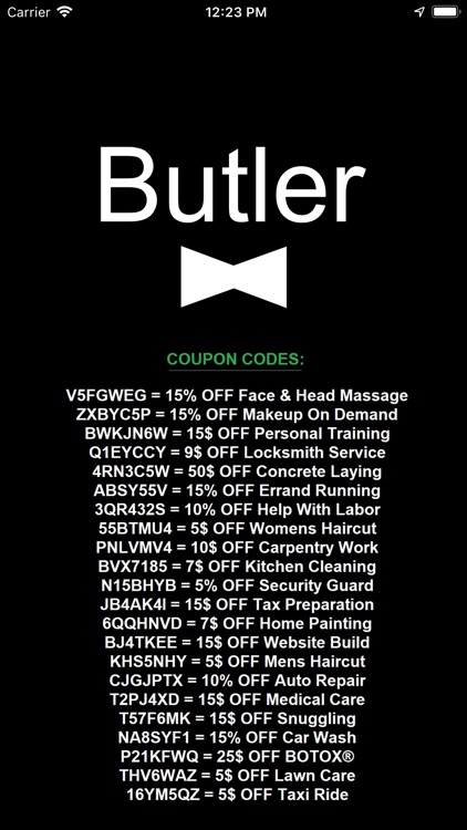 Butler User