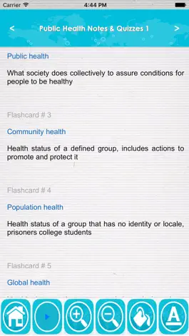 Game screenshot Public Health Exam Review App hack
