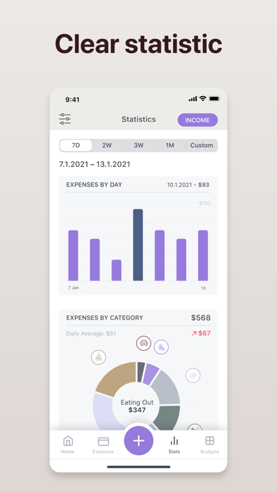Flowmo - budget tracking app screenshot 4
