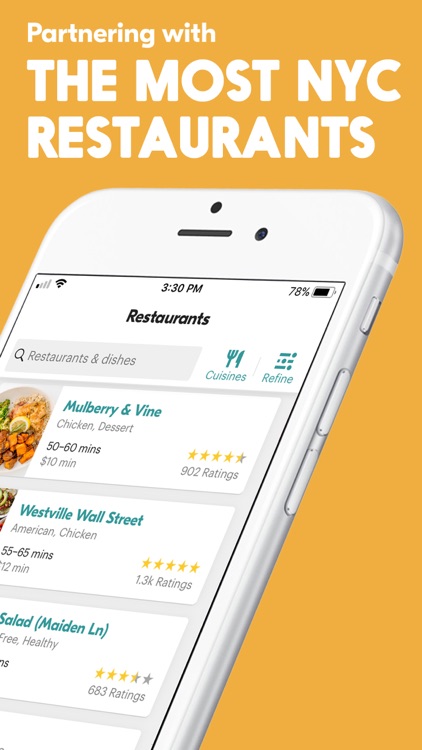 Seamless: Local Food Delivery