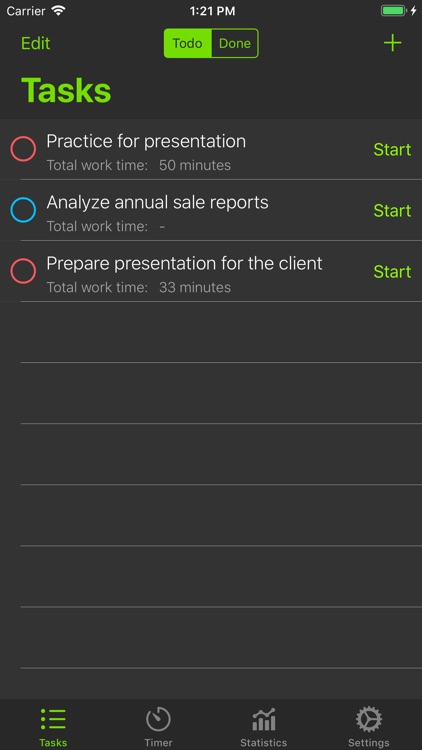 Focus - Task & Time Manager screenshot-3