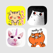 Cat Pack Stickers For iMessage