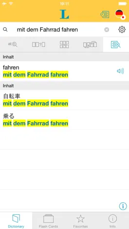 Game screenshot German - Japanese Dictionary apk