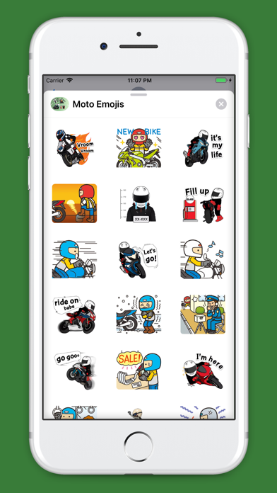Moto Emojis screenshot 3