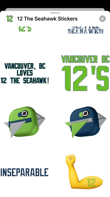 12 The Seahawk Stickers screenshot-9