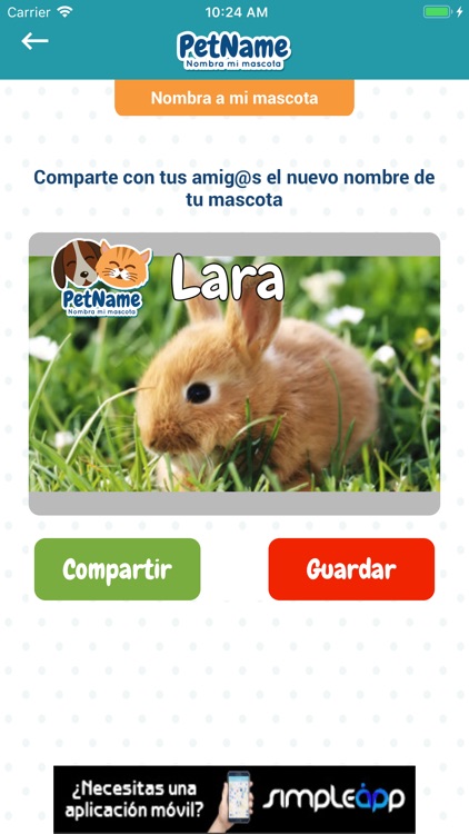 PetName - Nombra a mi mascota screenshot-3