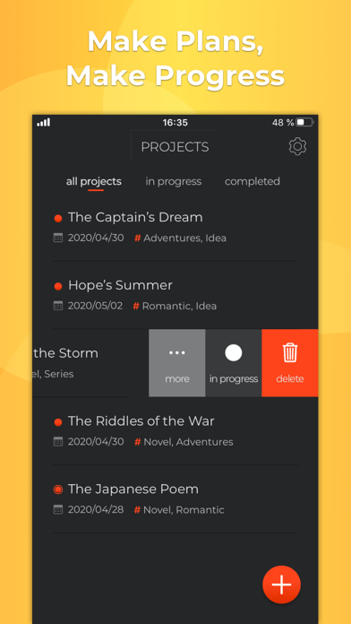 Story Planner for Writers screenshot