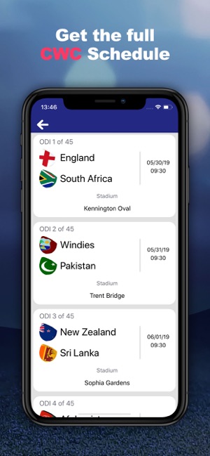 Cricket WC(圖3)-速報App