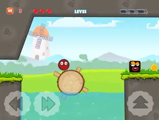 Captura de Pantalla 1 Plants Ball 5 - Red Ball Game iphone