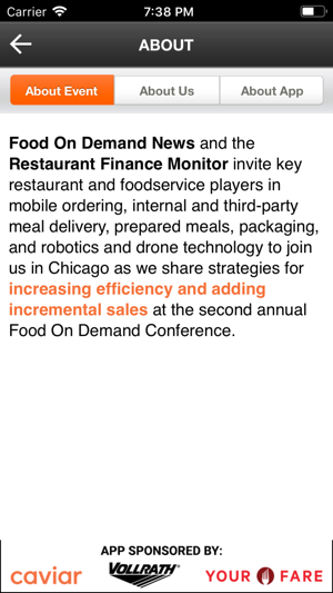 Food On Demand Conference(圖4)-速報App