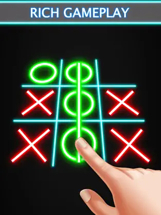 Screenshot 1 Classic Tic Tac Toe Xs and Os iphone