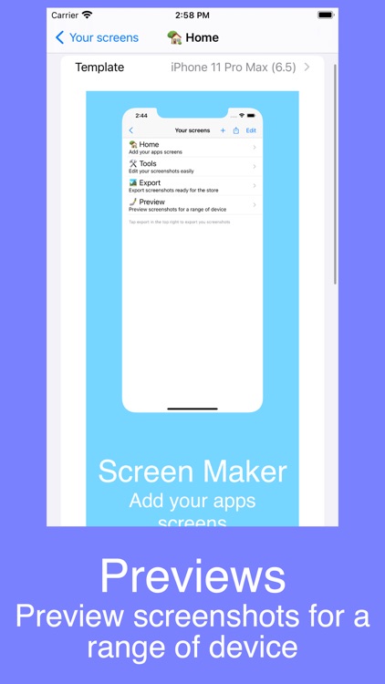 Screen Maker - App Screenshots screenshot-3