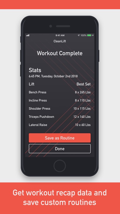 CleanLift - Weight Training screenshot-3