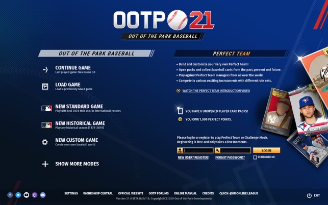 OOTP Baseball 21