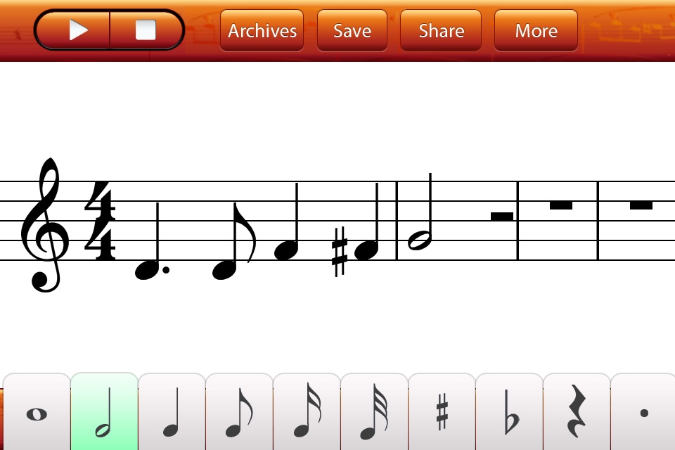 Music Drawing Notation screenshot 2
