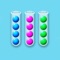 BubblePuzzleSort is a puzzle game with one simple task, to collect balls of the same color in the flask