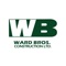 The Ward Bros Construction site sign-in app allows you to log your site visits securely and on your personal device
