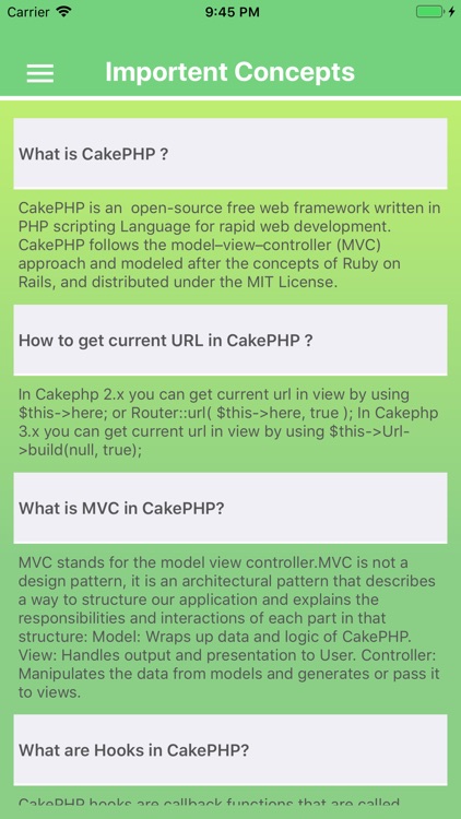 CakePhp Learno screenshot-3