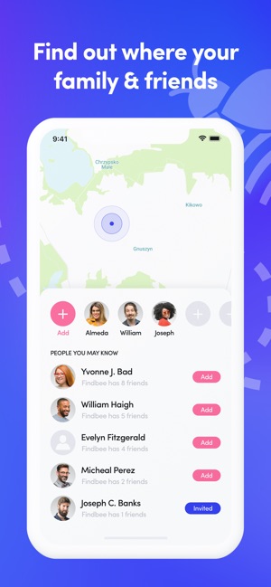FindBee - Friend Locator(圖1)-速報App