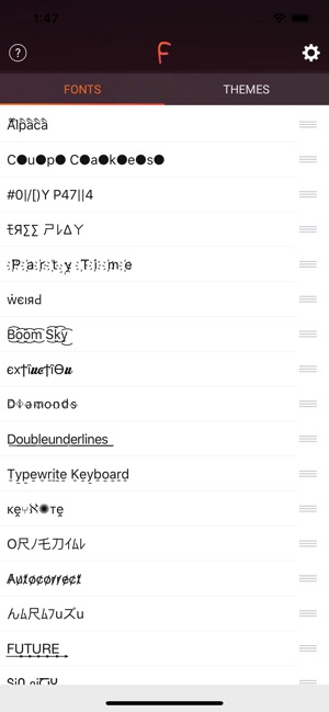 Cool Fonts & Keyboard Themes(圖8)-速報App