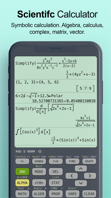 Ncalc - Graphing Calculator 84 screenshot 3