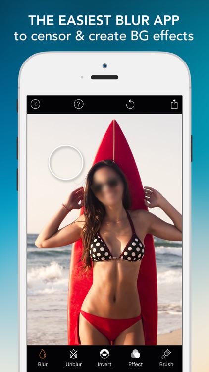 Blur Photo Effect Background