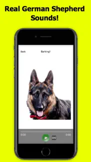 german shepard dog sounds! iphone screenshot 1