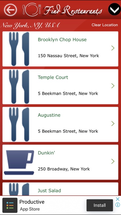 Find Restaurants screenshot-4