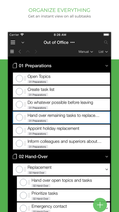 How to cancel & delete Taskfabric Cloud Projects from iphone & ipad 1