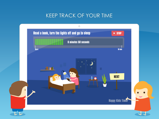Happy Kids Timer - Morning routines education and motivation app for helping children with daily chore activities. screenshot