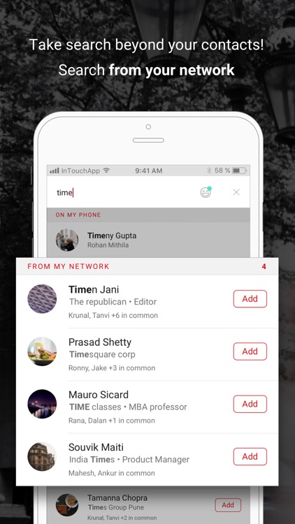 InTouch Contact Manager & More screenshot-4