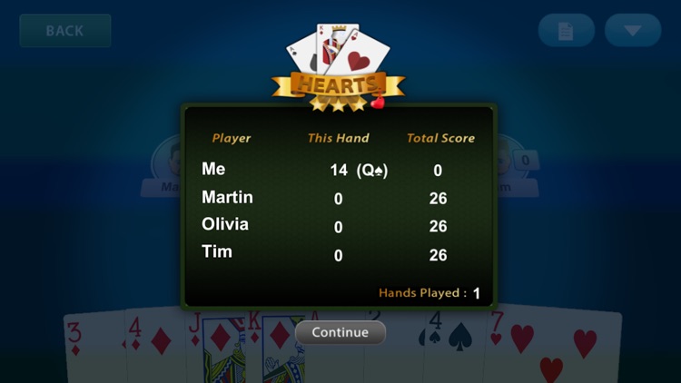 Hearts Card Game Classic