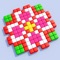 Tap to make the cubes appear and form beautiful 3D pixel illustrations