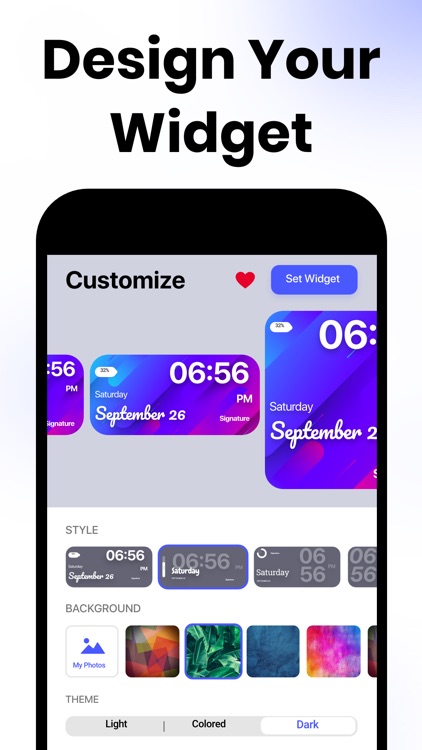 Custom Colorful Widget Maker screenshot-4