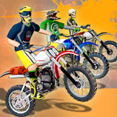 Dirt Bike Race Motocross Stunt