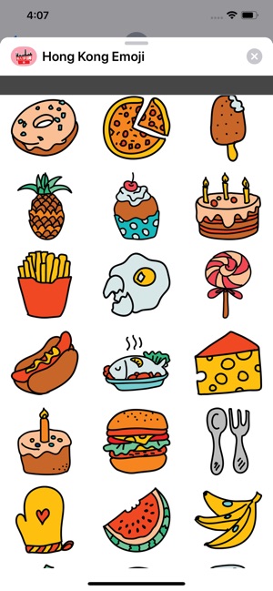 Hong Kong Emoji Stickers(圖4)-速報App