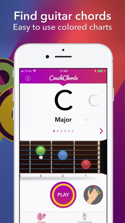 Guitar Chords: Chart Notes app screenshot-0