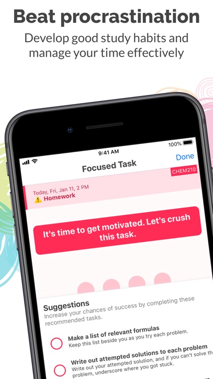 Chipper - Study Planning App