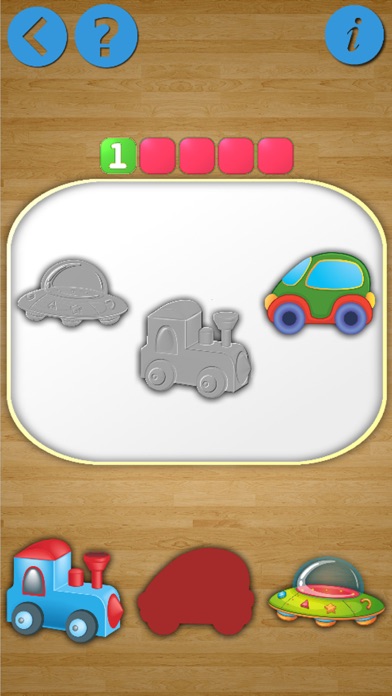 The shadow puzzle cars game screenshot 2