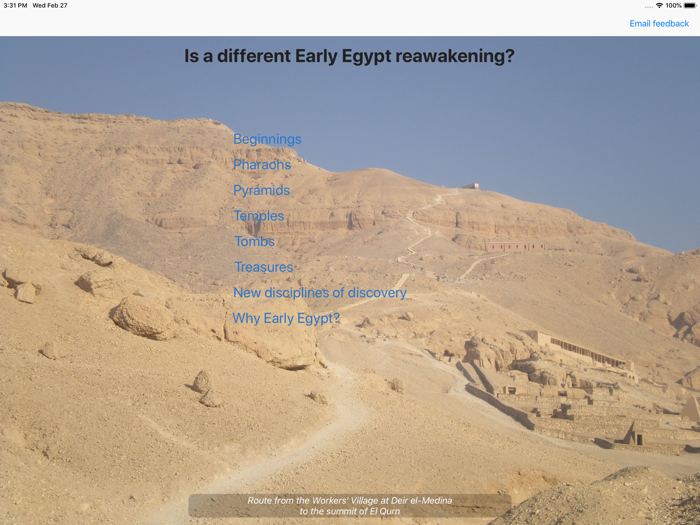 Is Early Egypt reawakening?