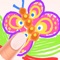 Friends, it’s time for an exciting finger paint exercise – doodle, color and draw your own fun art for free with the cutest magic drawing games 