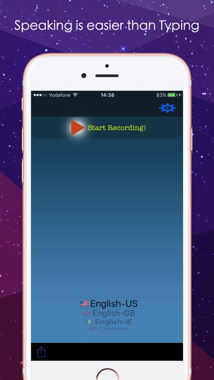 Speech to Text : Voice to Text screenshot-0