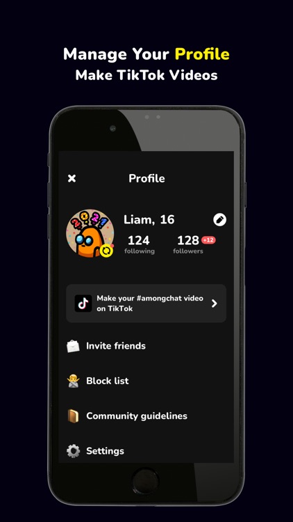 AmongChat - Voice Chat & Match screenshot-5