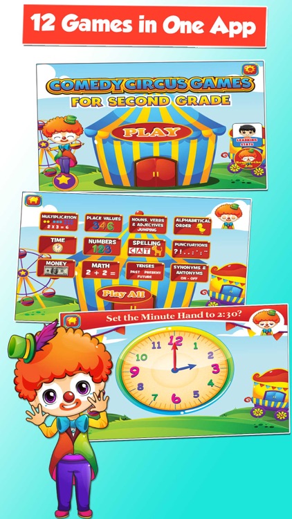 Circus Second Grade Games screenshot-0