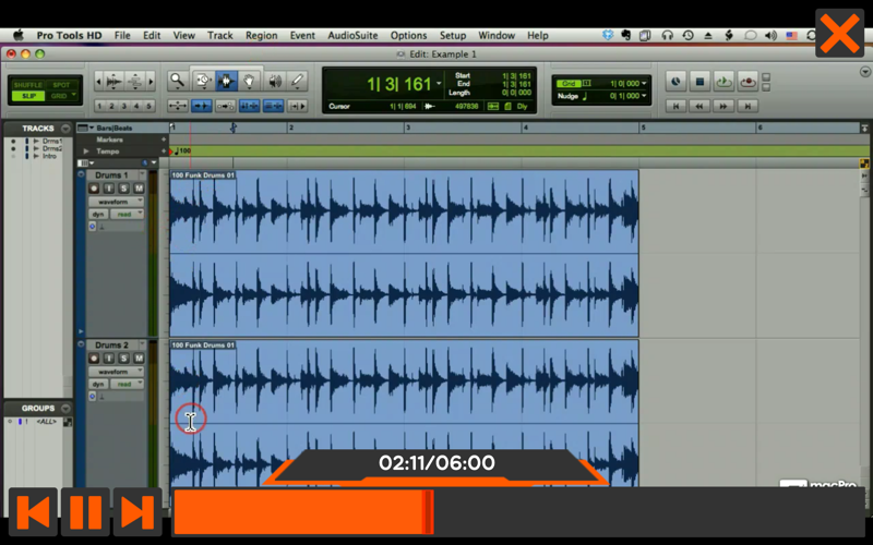 mPV Course Elastic Audio 205 screenshot 4