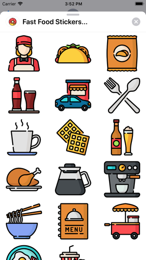 Fast Food Stickers...(圖3)-速報App