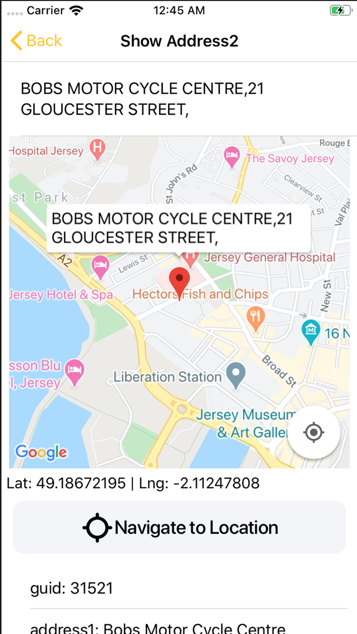 MyDelivery Address Finder