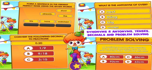 Circus Fourth Grade Games(圖3)-速報App