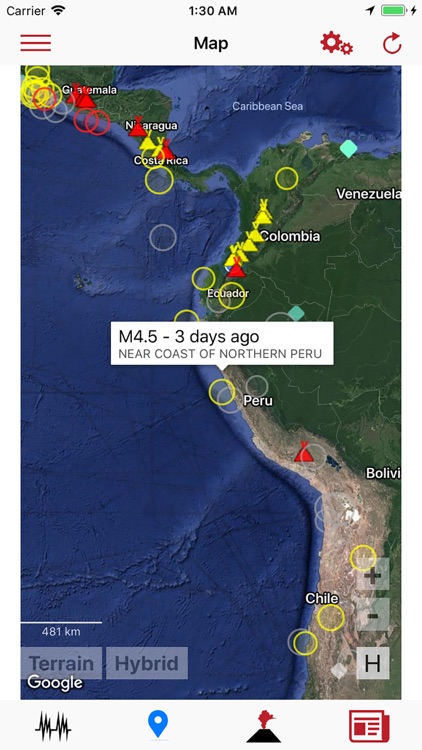 Volcanoes & Earthquakes